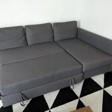 Used Sofa For Sale in Dubai - Ikea Sofa Cum Bed With Storage in UAE​