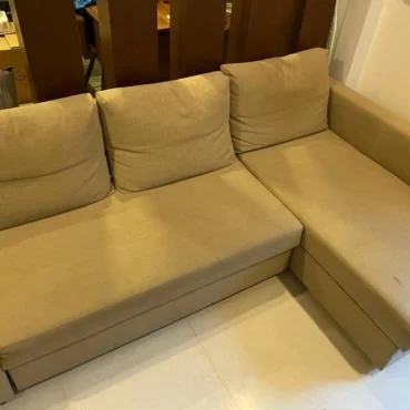 Used Sofa For Sale in Dubai - Ikea Sofa Cum Bed With Storage in UAE​